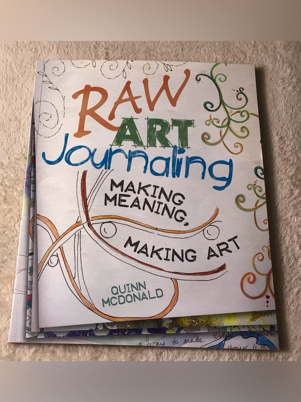 RAW Art Journaling Book